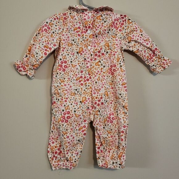 RABBIT MOON CORDUROY ONE PIECE OUTFIT SIZE 3-6 M - Picture 4 of 5